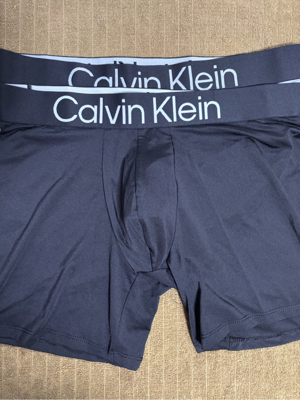 2 pairs Calvin Klein Microfiber boxer briefs